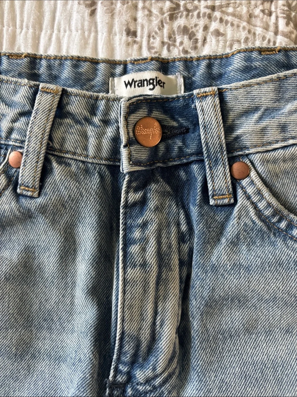 Wrangler Free People collab NWT jean shorts